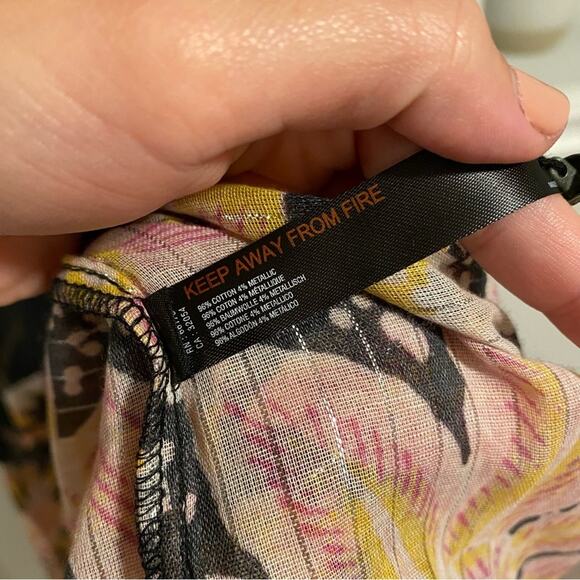 NWT Anthropologie Black Metallic Floral Sexy Maxi Dress Small - Picture 8 of 16